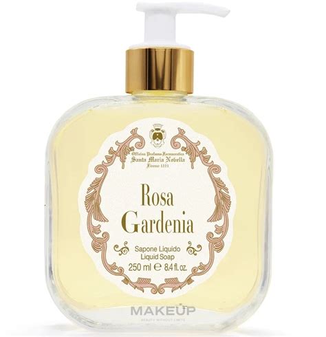 Santa Maria Novella Rosa Gardenia Liquid Soap Makeup Jp