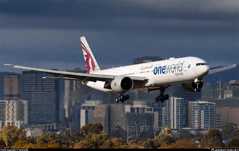 A7 BAF Qatar Airways Boeing 777 3DZER Photo By TommyNG ID 1616220