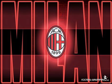 Ac Milan Football Club Wallpaper Tealoasis