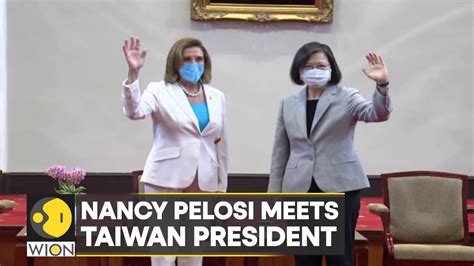 Us House Speaker Nancy Pelosi Lands In Taiwan Despite Chinese Warnings