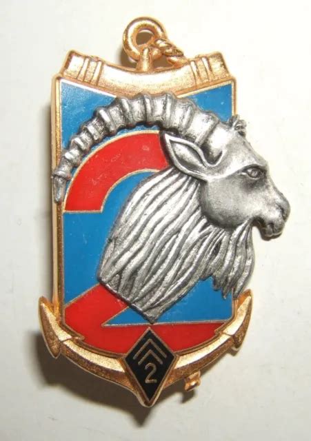 INSIGNE 2 REGIMENT INFANTERIE DE MARINE 2 COMPAGNIE Fraisse EUR