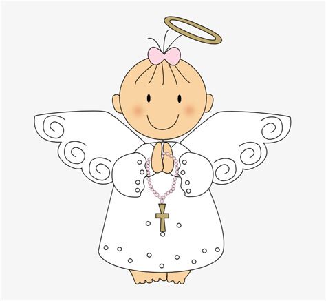 Dibujos Angeles Para Bautizo Transparent Png 649x676 Free Download