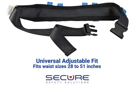 Buy Secure Stwb Transfer Gait Belt With Grab Handles And Quick