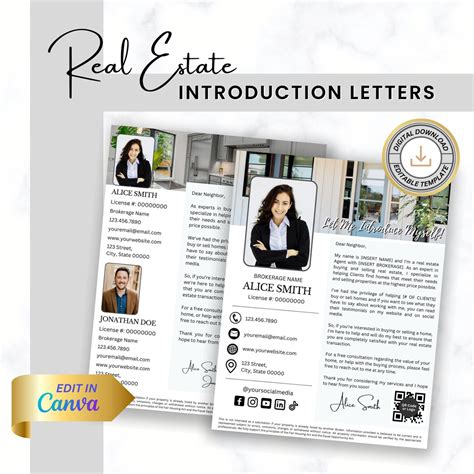 Real Estate Introduction Letter Real Estate Marketing Hello Neighbor