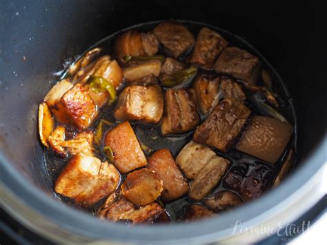 Kakuni Japanese Pork Belly Slow Cooker Pressure Cooker Or Stovetop Not Quite Nigella