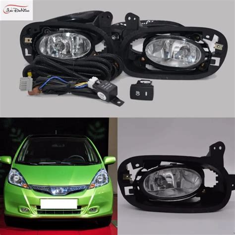 JanDeNing Car Fog Lights For Honda JAZZ FIT Hatchback 2011 2012