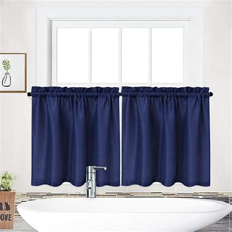 waterproof bathroom window curtains