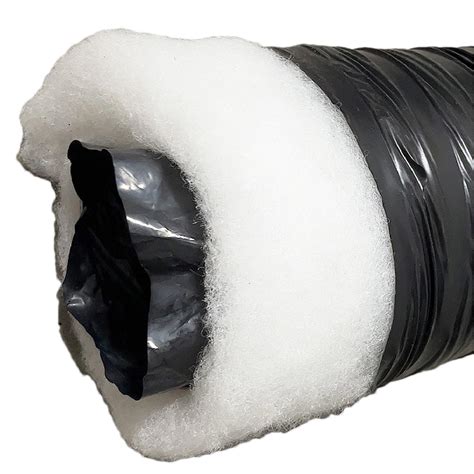 China Factory Offers Insulated Flexible Duct - R0.6 Heat and Sound