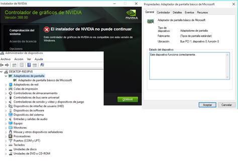 Windows 10 No Puedo Instalar Driver Nvidia Microsoft Community