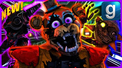 Gmod FNAF Review Brand New Security Breach Ruin Glamrock Ragdolls