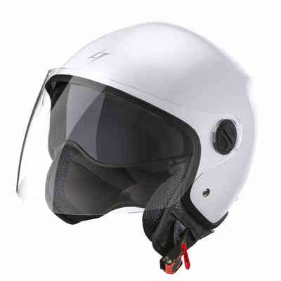 Casque Moto Jet Stormer SUN EVO Red Metal Vente En Ligne Outletmoto Eu