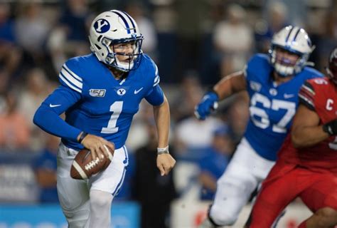 Byu Qb Zach Wilson Took Two Byu Cheerleaders To Senior Prom For A Wild