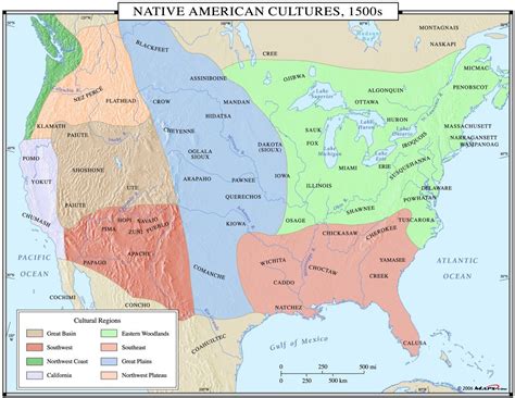 Indigenous Tribes Map