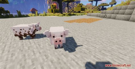 Better Pigs Resource Pack Texture Pack Minecraft Net