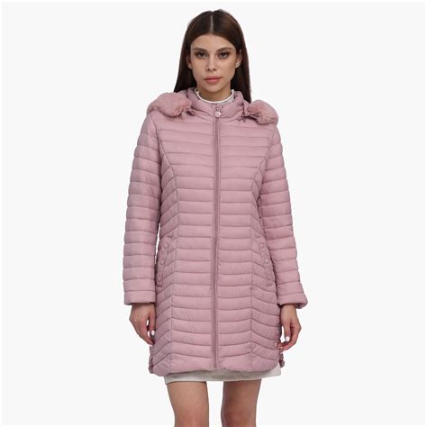 Santelon Parkas Largas Con Capucha De Piel Para Mujer Chaquetas