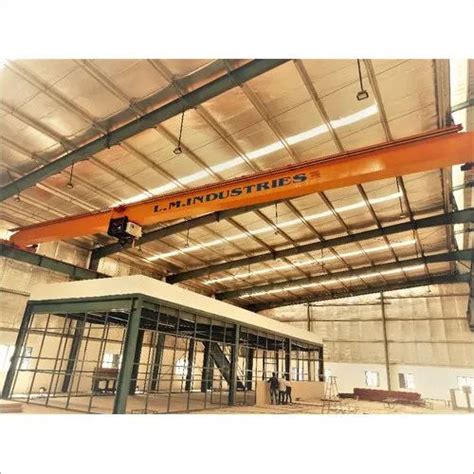 Ton Single Girder Eot Crane Application Construction At Best Price