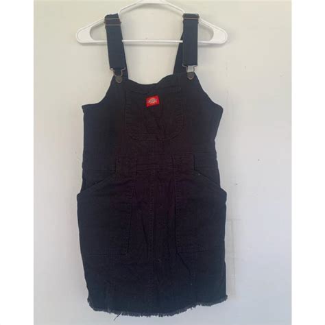 Dickies Womens Black Dress Depop