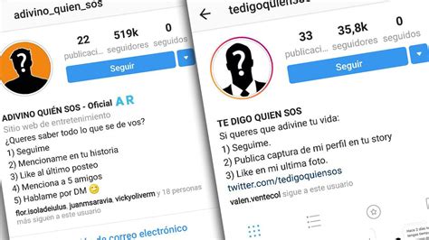 “adivino Quién Sos” La Extraña Cuenta De Instagram De La Que Todos