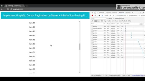 Implementing React Infinite Scroll Using GraphQL Cursor Pagination