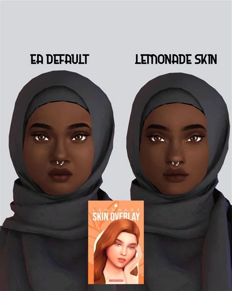 Lemonade Skin Overlay Twistedcat On Patreon In Sims Hair