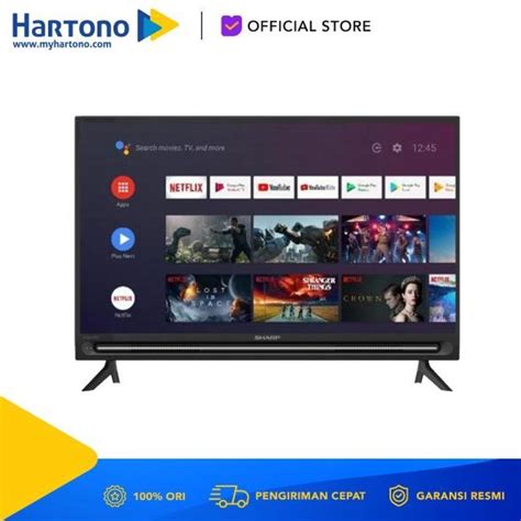 Sale Sharp Led Tv Inch Android Smart Dvb T T C Eg I Braket Tv