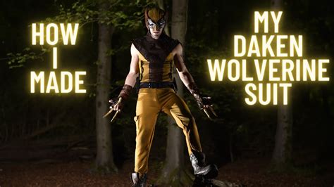 Diy Wolverine Brown Costume For Daken Youtube