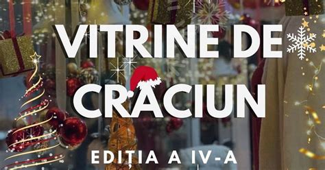 Cele mai frumoase vitrine de Crăciun vor fi premiate de Primăria Focșani