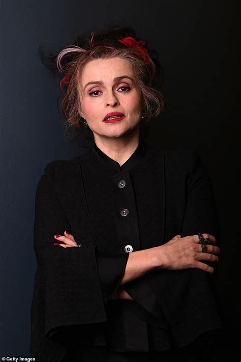 Helena Bonham Carter Looks Chic As She Attends A Nolly Preview In