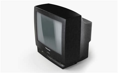 3D crt tv panasonic pv - TurboSquid 1578377