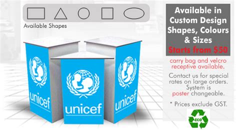 Contact Displays Portable Display Stands Products Promo Plinths