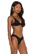 ARO Swim X Madelyn Cline Lilah Bikini Top In Onyx REVOLVE