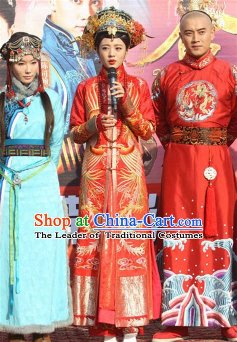 Traditional Ancient Chinese Imperial Emperor Costume Chinese Qing