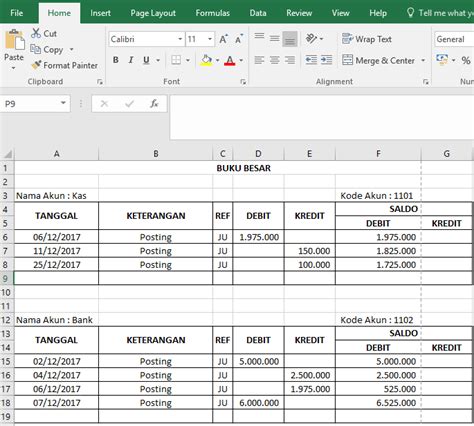 4 Template Ms Excel Yang Banyak Di Gunakan Untuk Pembukuan Umkm