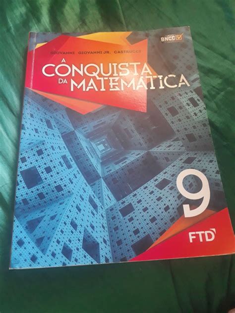 A Conquista Da Matem Tica Ano Livro Editora Ftd Usado Enjoei