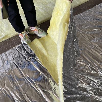 Isoking Mm Glass Wool With Aluminum Foil