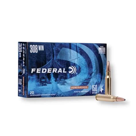 Federal Power Shok Win Gr Jsp A Ammo Rounds