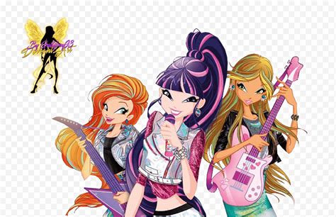 Winx Club Bloom Musa Y Flora Couture Png Klipartz