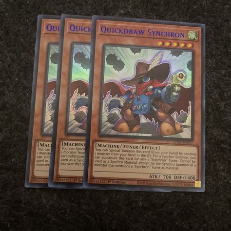 Yugioh X Quickdraw Synchron Lds En Blue Ultra Rare Yu Gi Oh Ebay