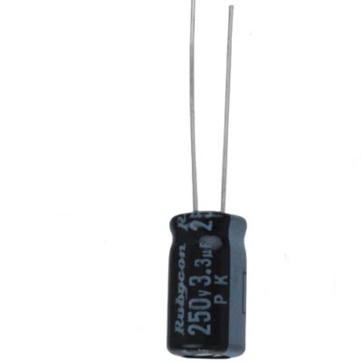 3 3uf 250V Electrolytic Capacitor SRK ELECTRONICS