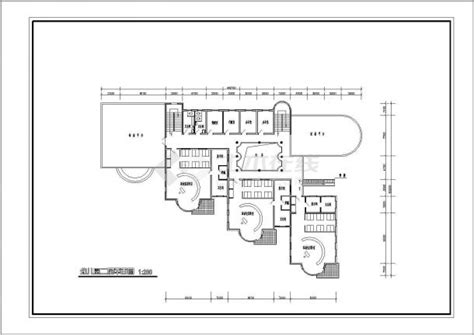 某地2层6班幼儿园建筑施工图cad建筑施工图土木在线