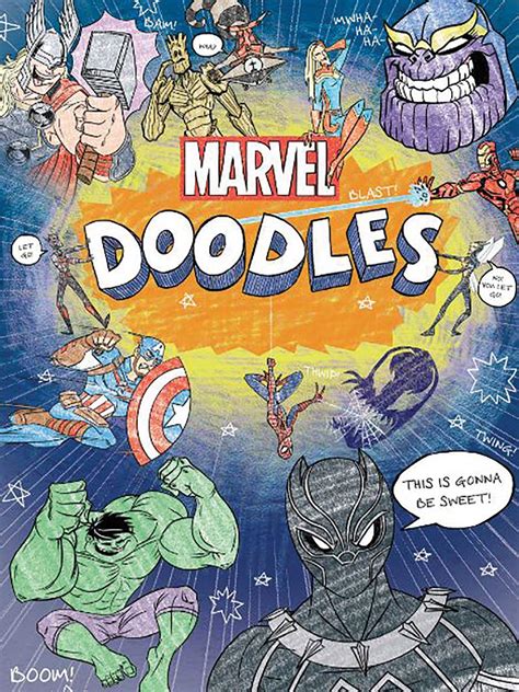 Marvel Doodles 9781743835531 Books Amazonca