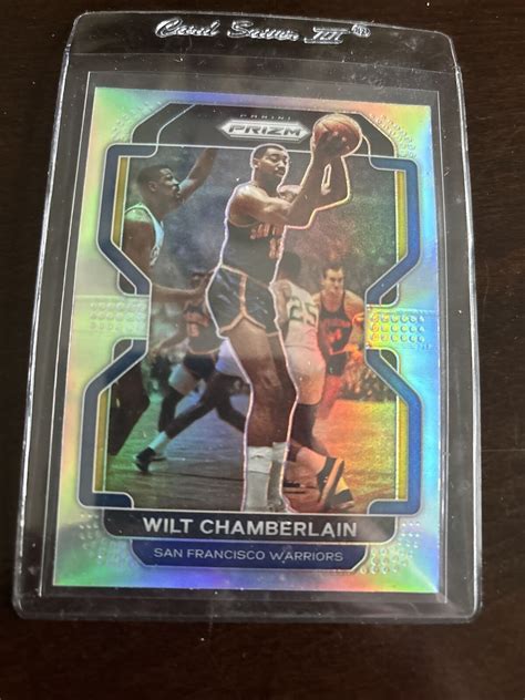 2021 22 Panini Prizm Silver Prizm 260 Wilt Chamberlain For Sale