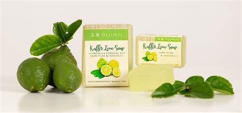 Kaffir Lime Bar Soap 75gm Rustic Borneo