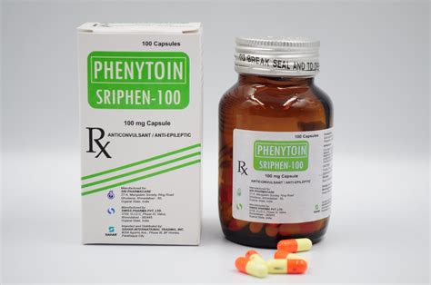 Phenytoin Sriphen Mg Capsule Sahar Pharma