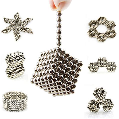 216pcs 3mm Magnetkugeln Magische Perlen 3D Puzzle Ball Magnetische