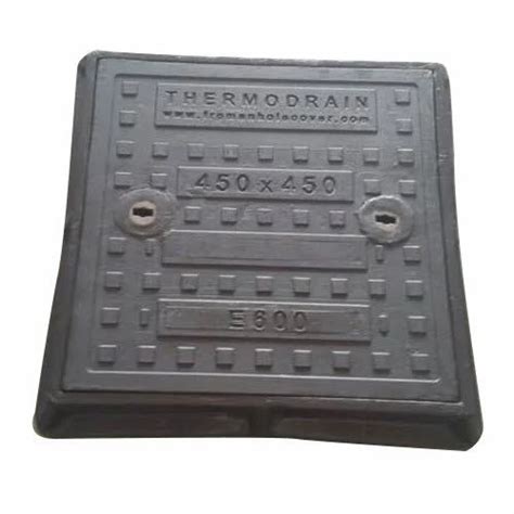 Thermodrain Square Black Frp Manhole Cover Capacity Ton Hd