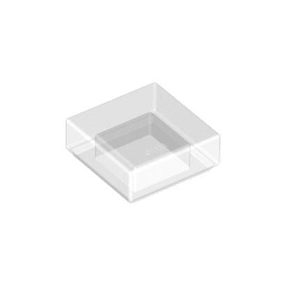 LEGO 6047501 PLATE LISSE 1X1 - TRANSPARENT