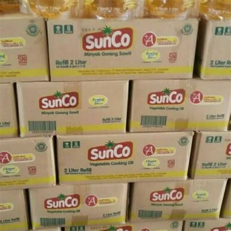 Jual SUNCO MINYAK GORENG 2L X 6 PCS 1 KARTON Shopee Indonesia