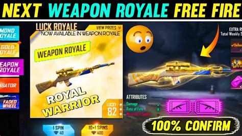 Next Weapon Royale Free Fire Free Fire Next Weapon Royale Tonight