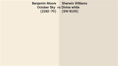 Benjamin Moore October Sky 2162 70 Vs Sherwin Williams Divine White